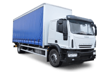 Car Hire Northumberland - 18 Tonne Curtain Side Truck - Truck hire Northumberland