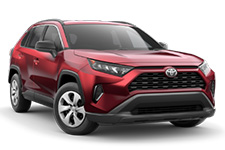 Car Hire Northumberland - RAV4 Auto - car hire Northumberland