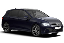 Car Hire Northumberland - VW Golf - car hire Northumberland